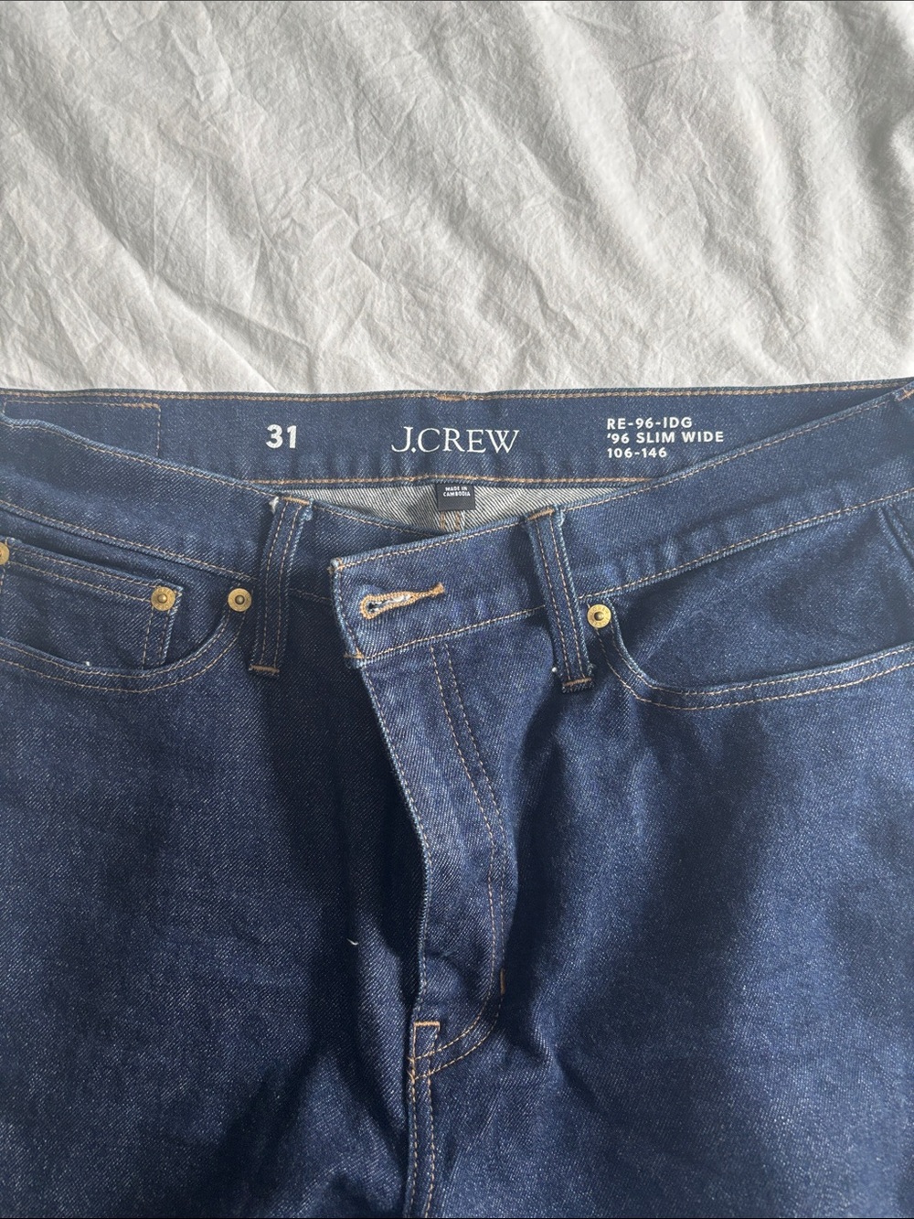 J. Crew Slim Wide Jeans 31